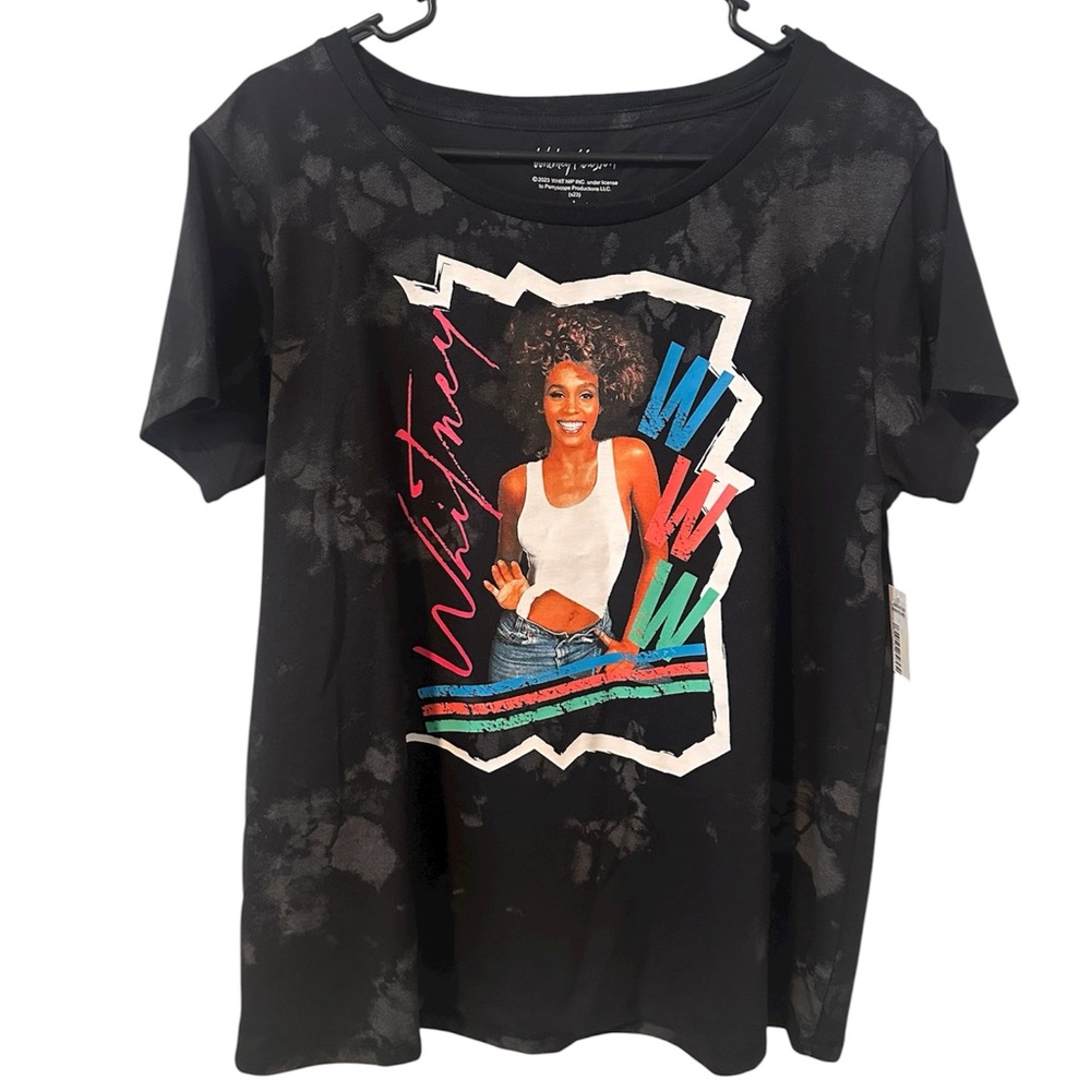 Whitney Houston Graphic T-Shirt, Size L